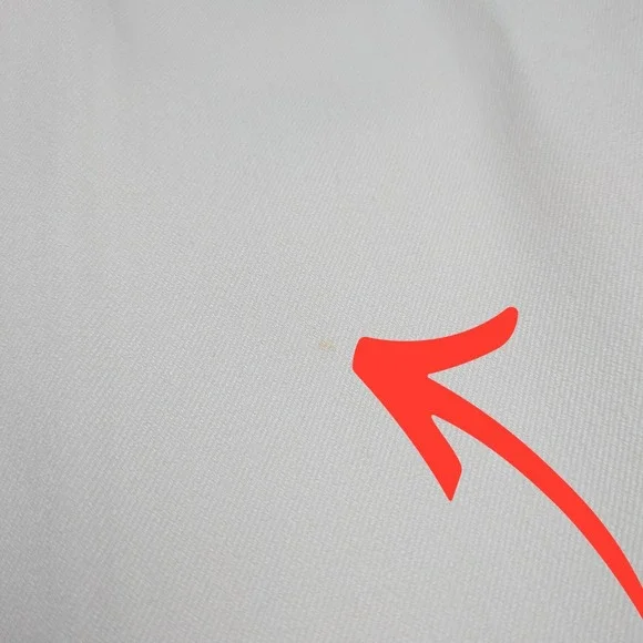 Gallia Women's White Wide Leg Dress‎ Pants Size 8 Minimalist Office Corpcore - Picture 8 of 12